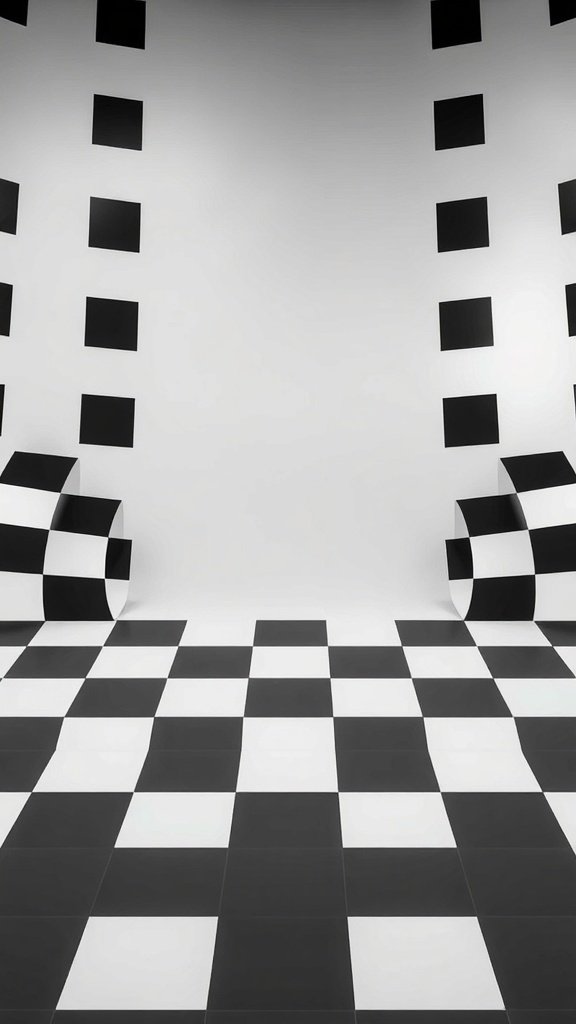 50 Stunning Black Wallpapers for a Chic Look Black and white checkered pattern wallpaper