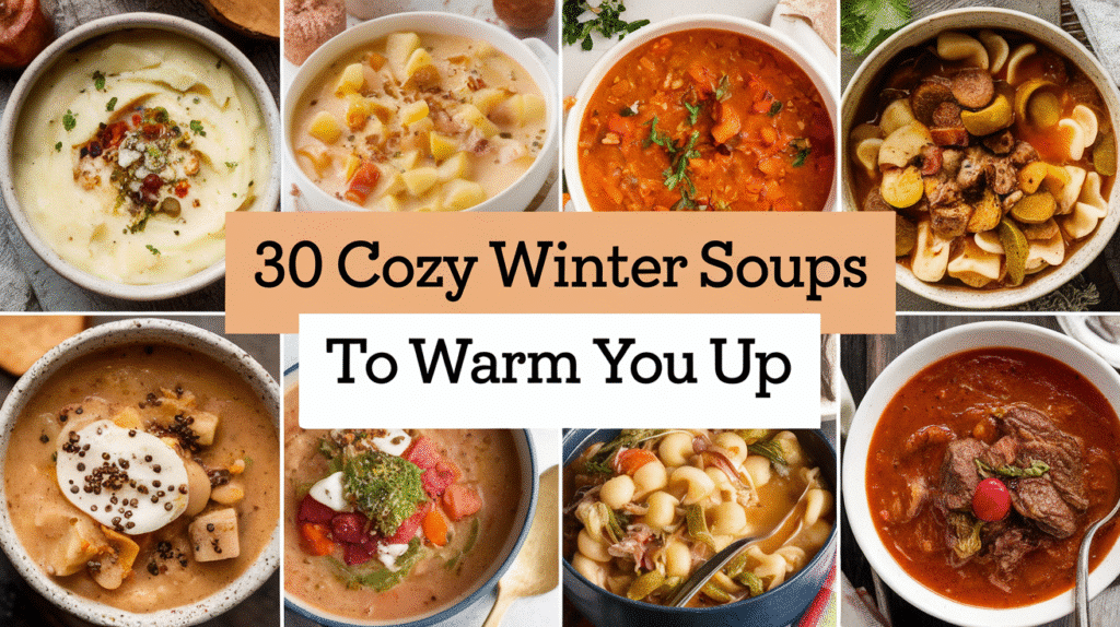 30 Cozy Winter Soups to Warm You Up Winter Soups