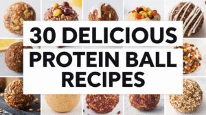 30 Delicious Protein Ball Recipes for a Healthy Snack Protein Ball