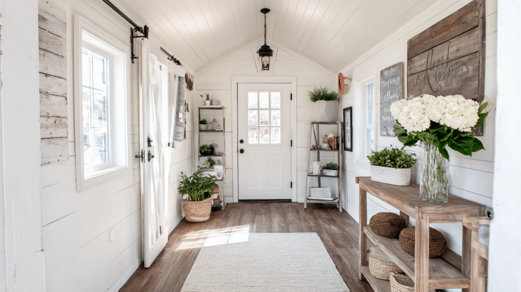 25 Farmhouse Garage Ideas That Are Cozy Functional and Timeless