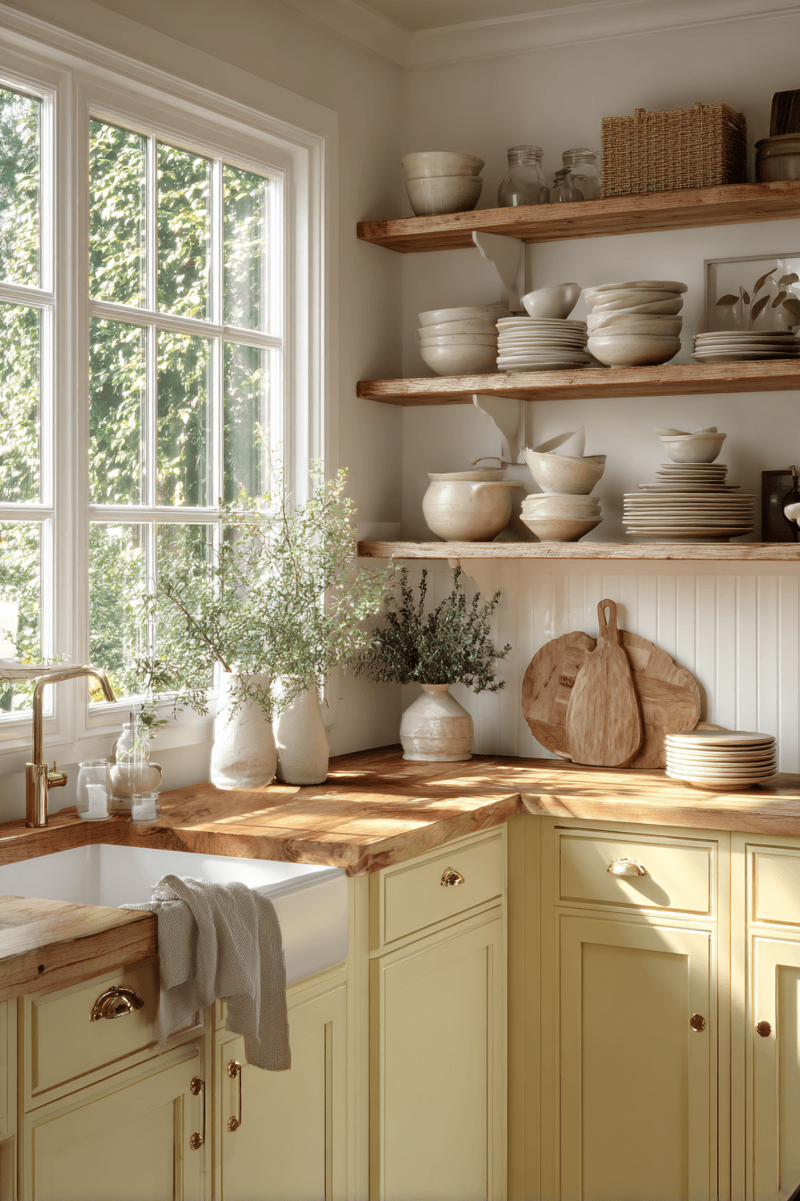 25 Yellow Kitchen Cabinet Ideas That Feel Warm Stylish and Timeless