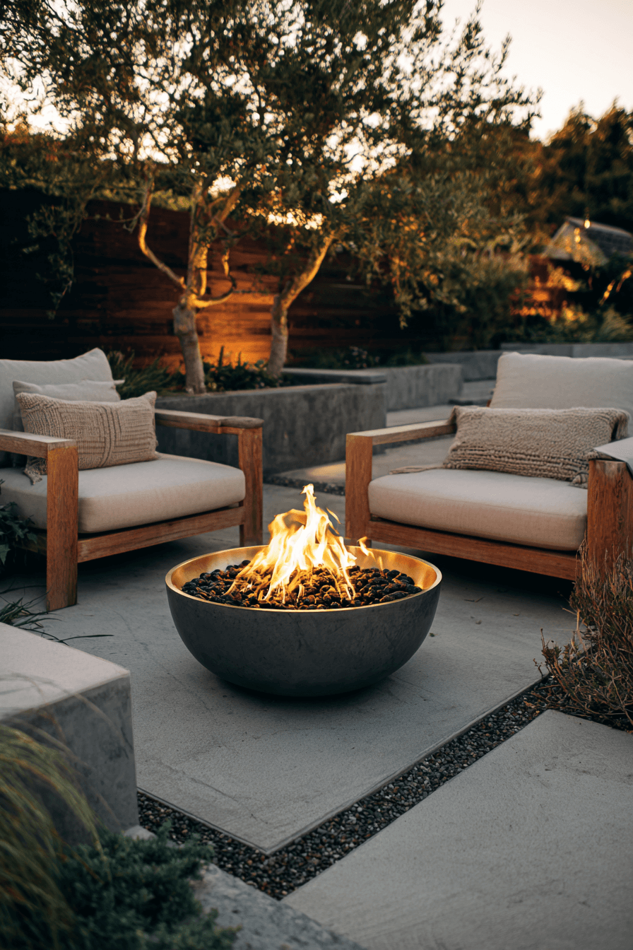 25 Modern Outdoor Fire Pit Ideas for a Luxury Backyard Feel