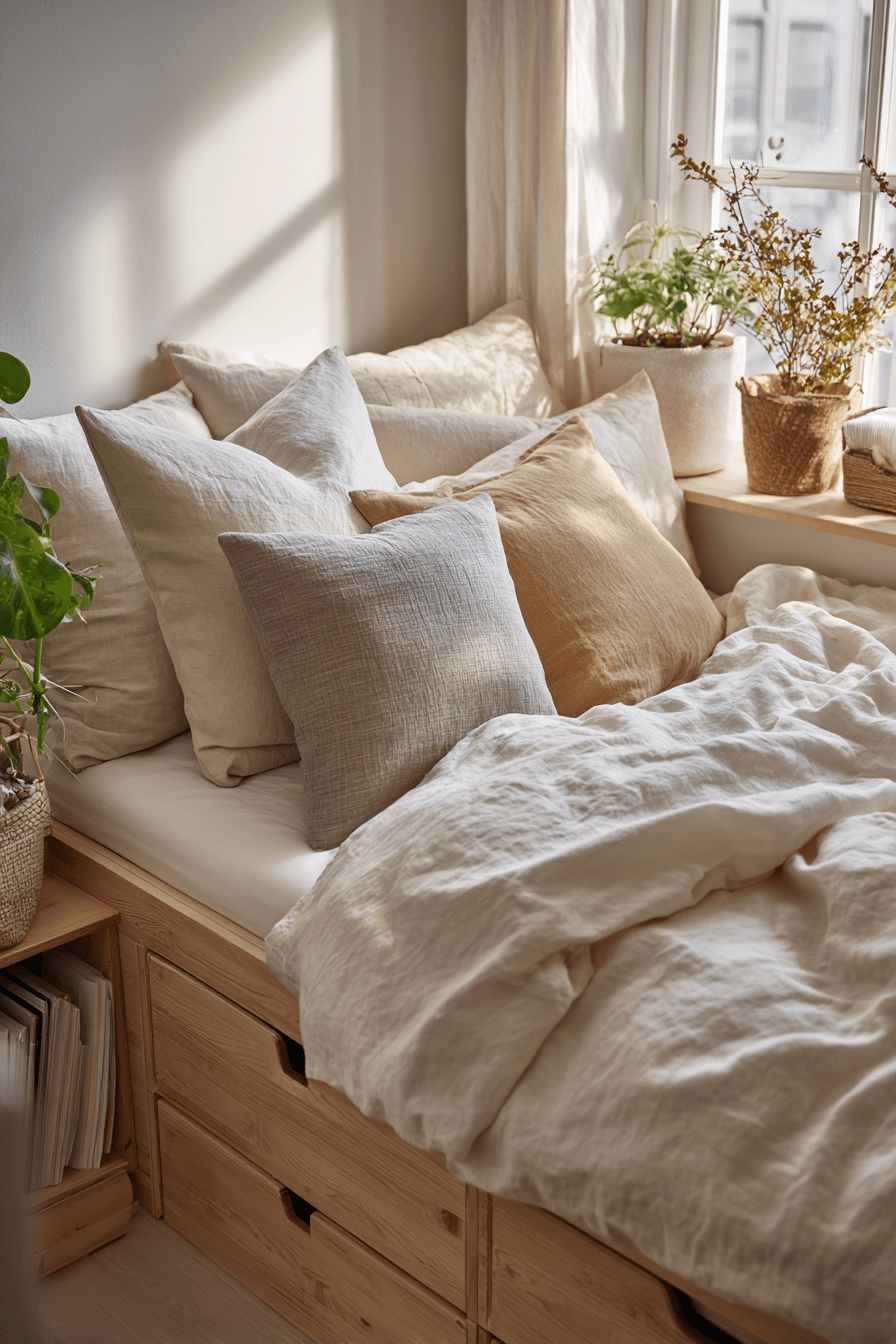 25 Tiny Bedroom Apartment Ideas to Save Space and Stay Cozy