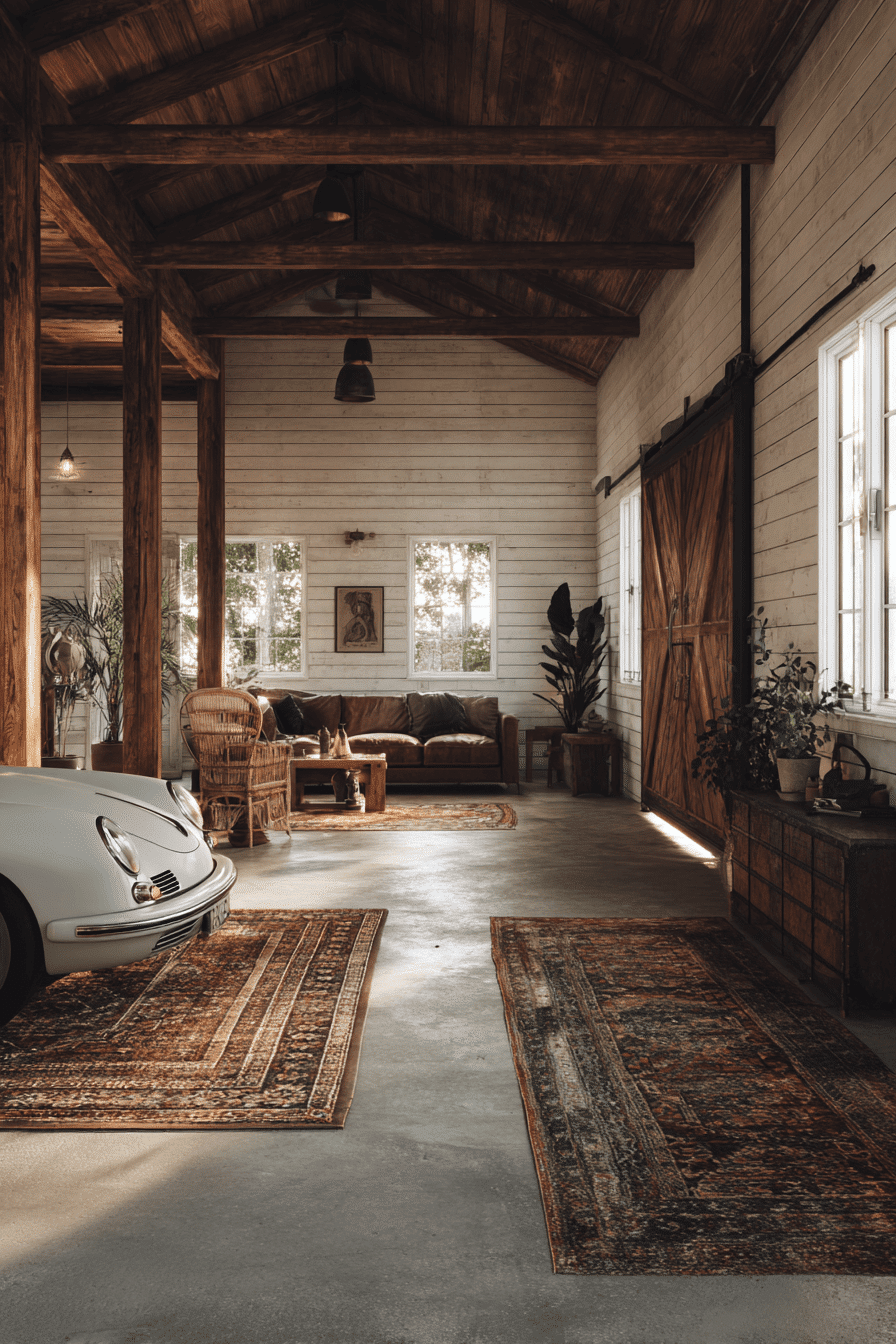 25 Farmhouse Garage Ideas That Are Cozy Functional and Timeless