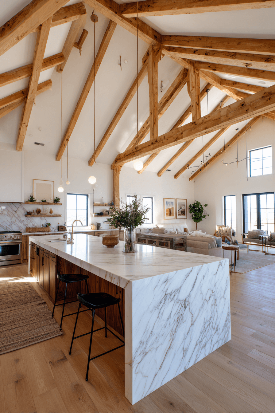 25 Stunning Barndominium Kitchen Ideas with Rustic Modern Charm