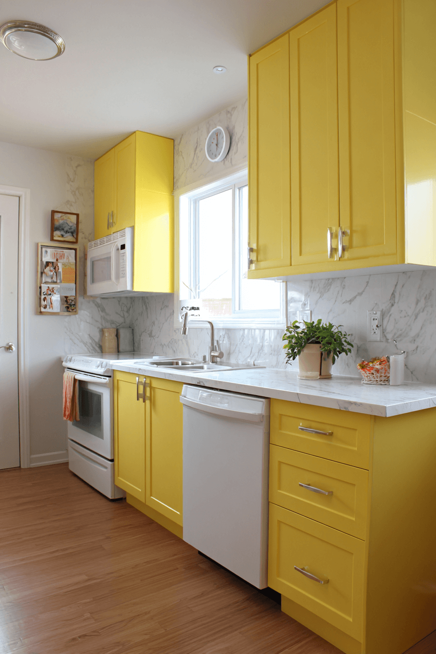 25 Yellow Kitchen Cabinet Ideas That Feel Warm Stylish and Timeless