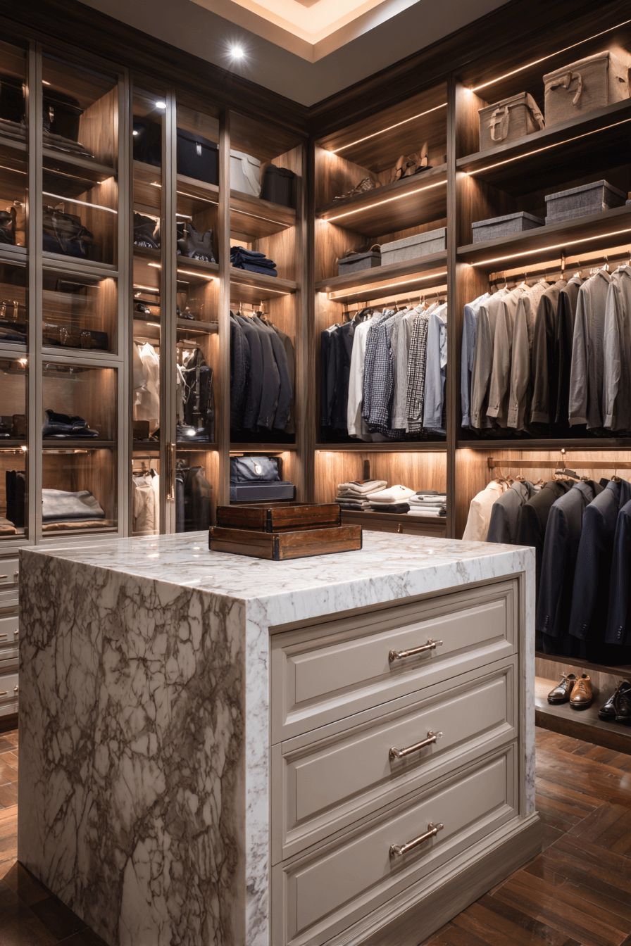 25 Walk In Closet Ideas That Feel Luxurious and Organized