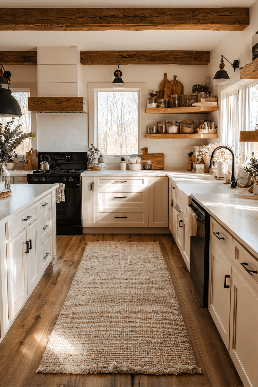 25 Stunning Barndominium Kitchen Ideas with Rustic Modern Charm