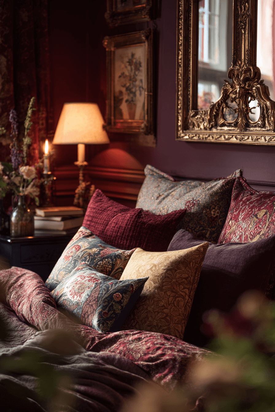 25 Plum and Burgundy Bedrooms for Rich Romantic Layers
