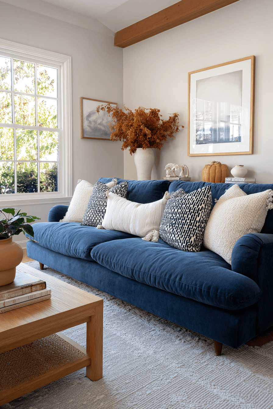 25 Stunning Blue Couch Living Room Ideas to Copy This Year