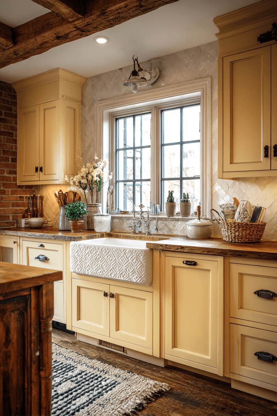 25 Yellow Kitchen Cabinet Ideas That Feel Warm Stylish and Timeless