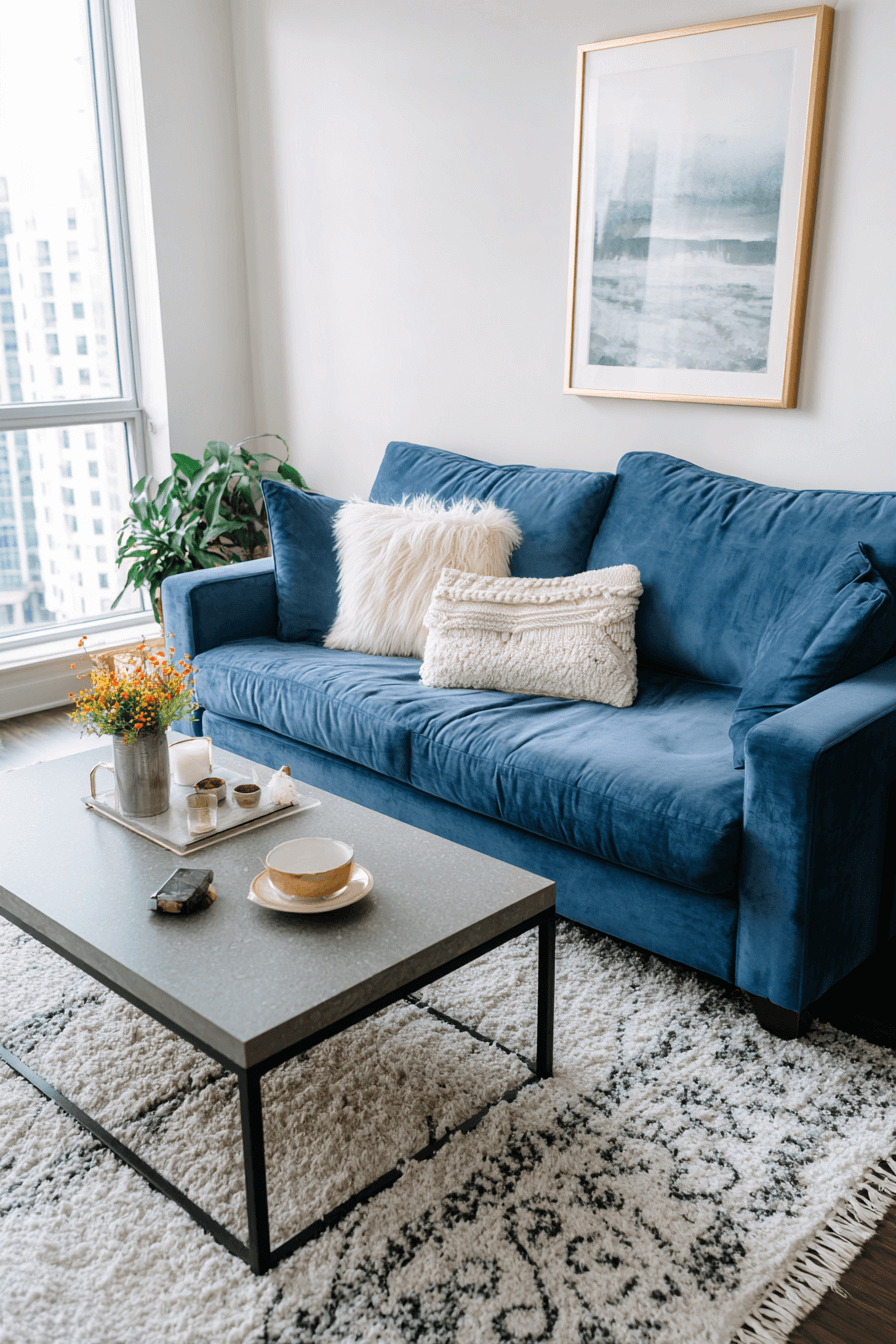 25 Stunning Blue Couch Living Room Ideas to Copy This Year