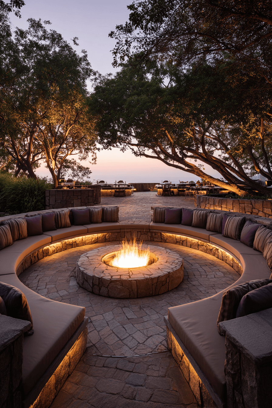 25 Modern Outdoor Fire Pit Ideas for a Luxury Backyard Feel