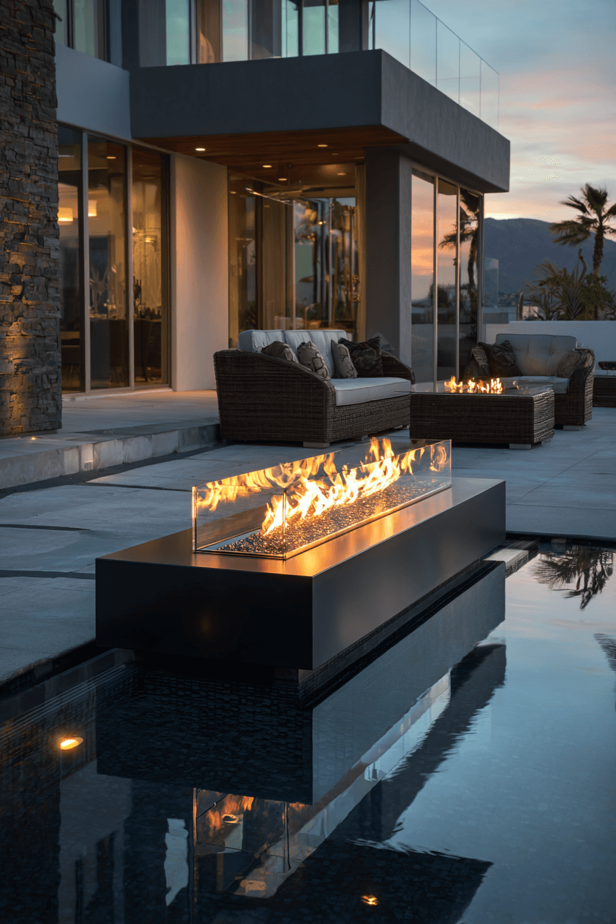 25 Modern Outdoor Fire Pit Ideas for a Luxury Backyard Feel