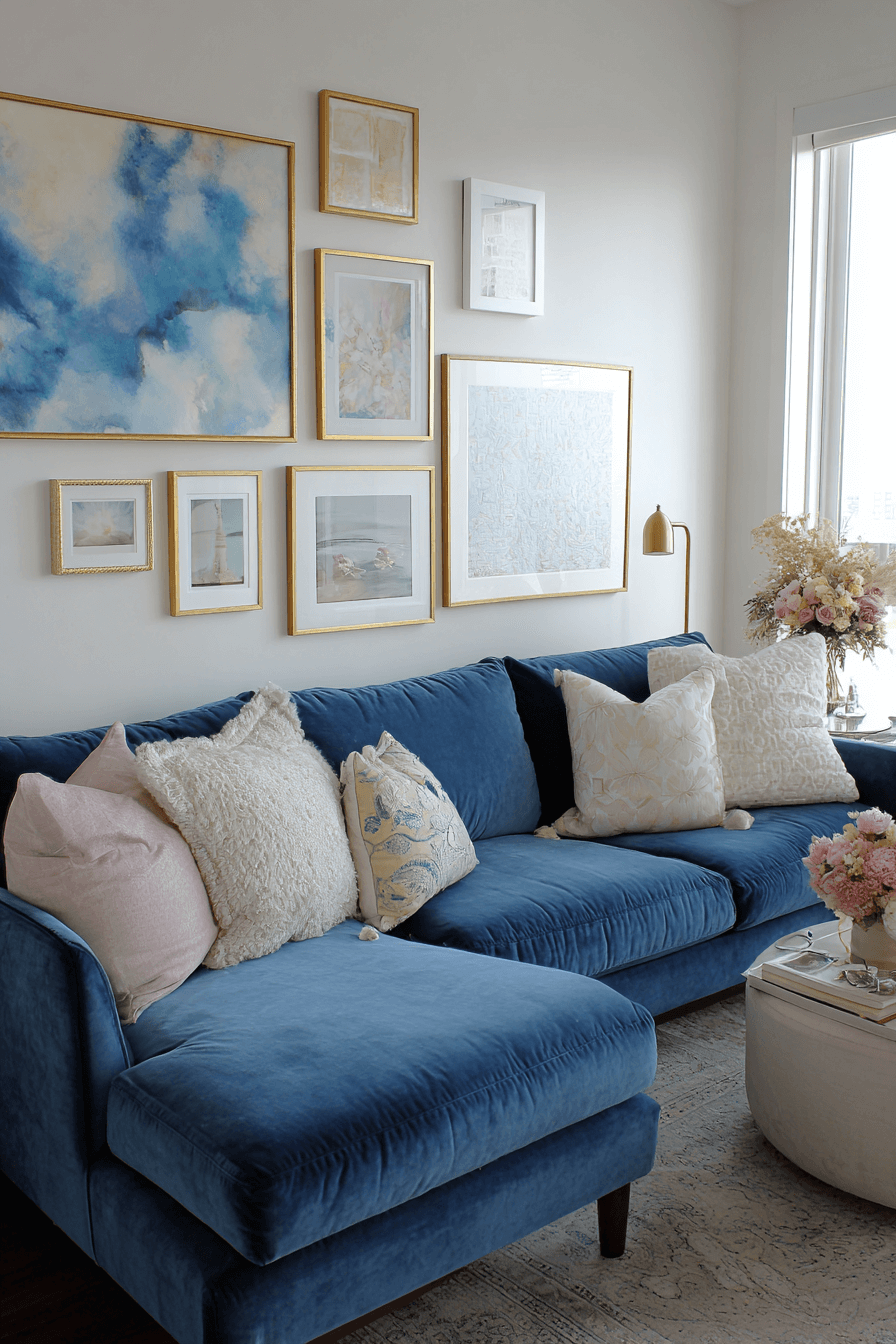 25 Stunning Blue Couch Living Room Ideas to Copy This Year
