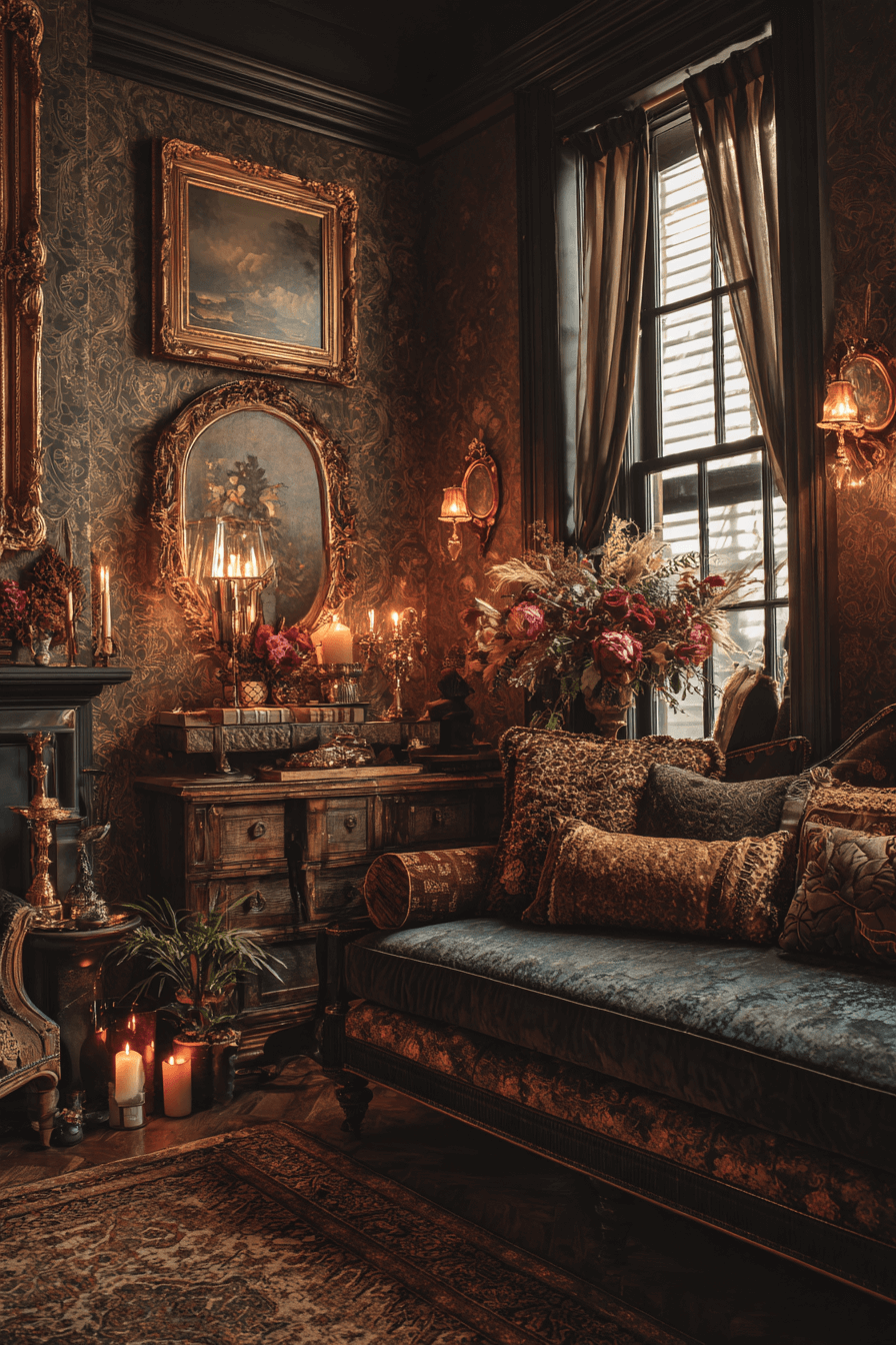 25 Dark Victorian Aesthetic Ideas for a Moody Romantic Home