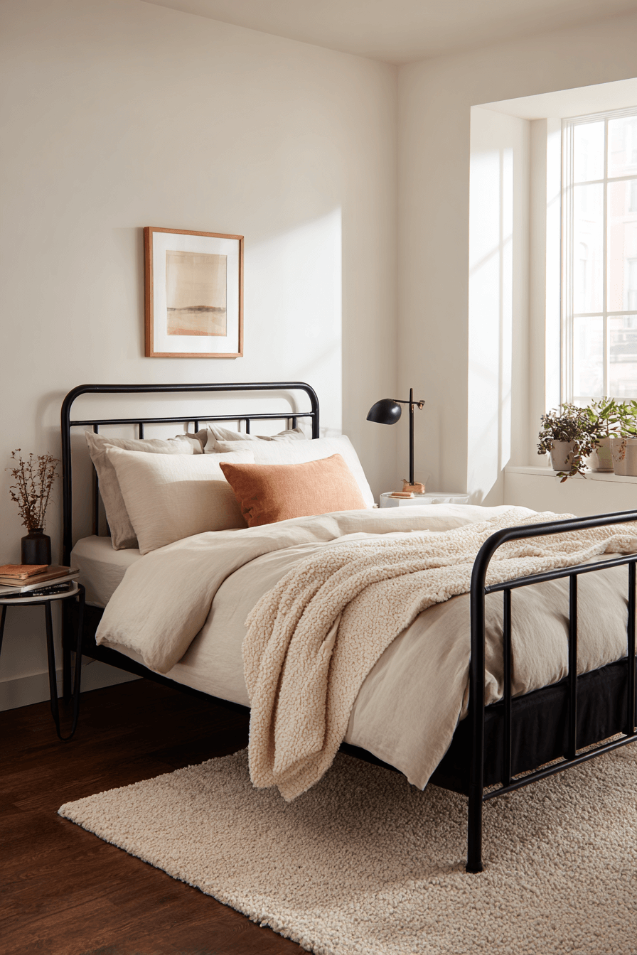 25 Tiny Bedroom Apartment Ideas to Save Space and Stay Cozy