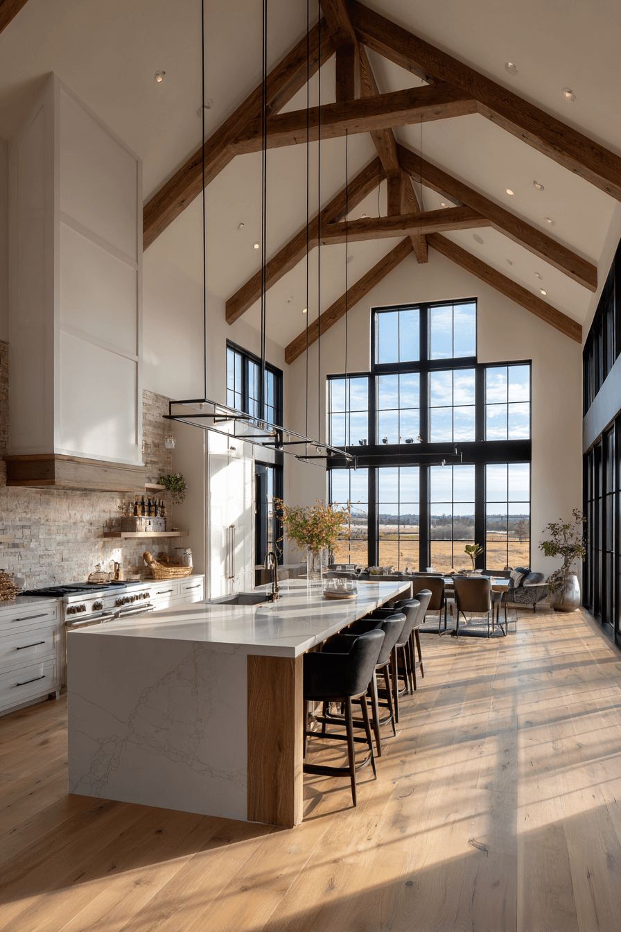 25 Stunning Barndominium Kitchen Ideas with Rustic Modern Charm