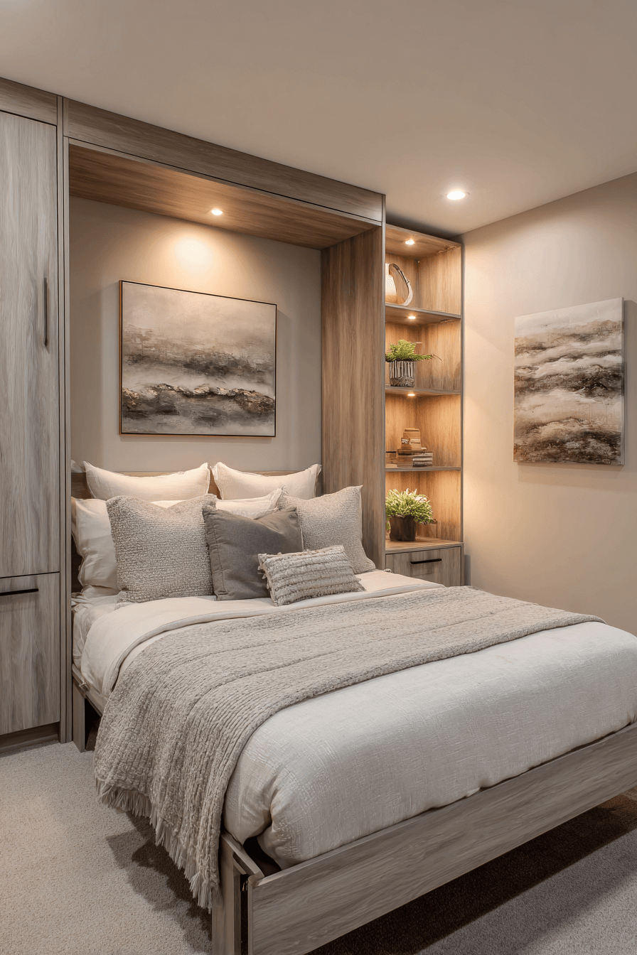 25 Tiny Bedroom Apartment Ideas to Save Space and Stay Cozy