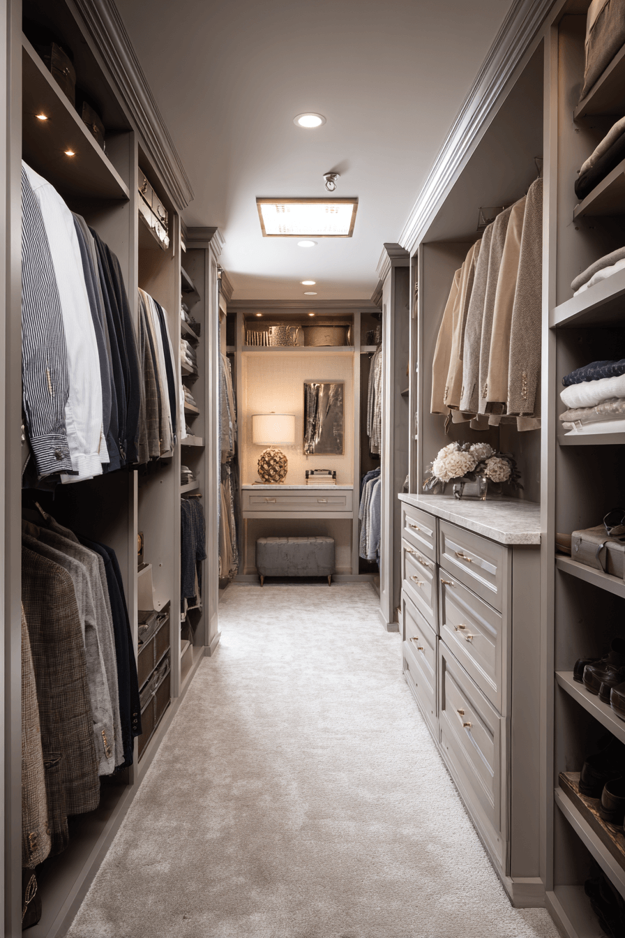 25 Walk In Closet Ideas That Feel Luxurious and Organized