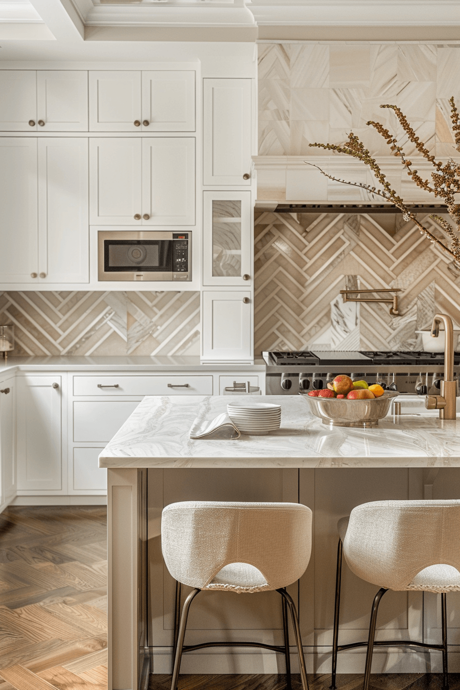 25 Stunning Herringbone Backsplash Ideas for a Timeless Kitchen