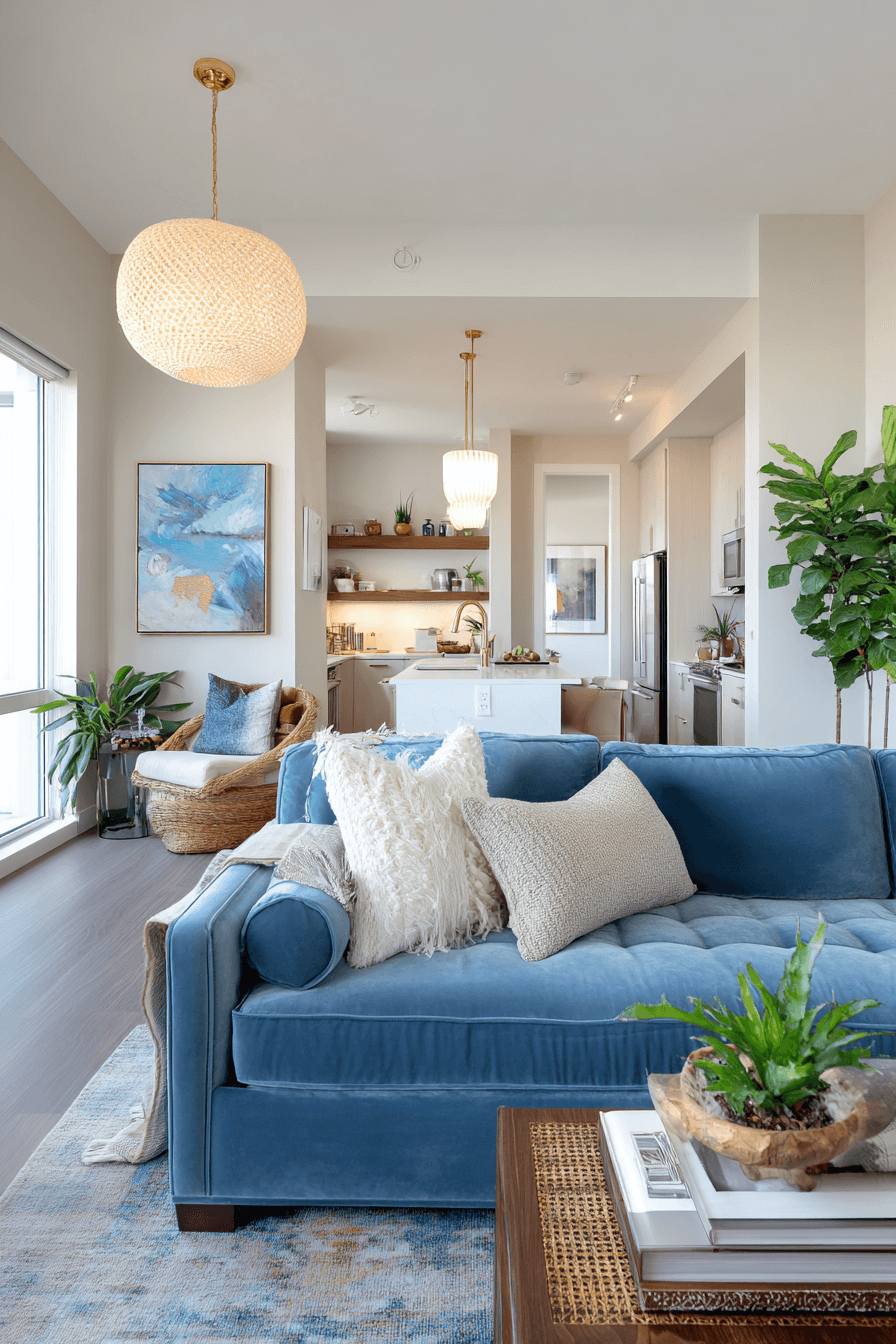 25 Stunning Blue Couch Living Room Ideas to Copy This Year