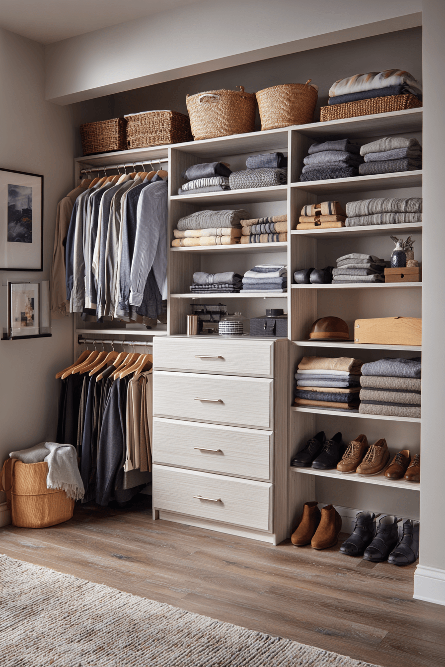 25 Walk In Closet Ideas That Feel Luxurious and Organized