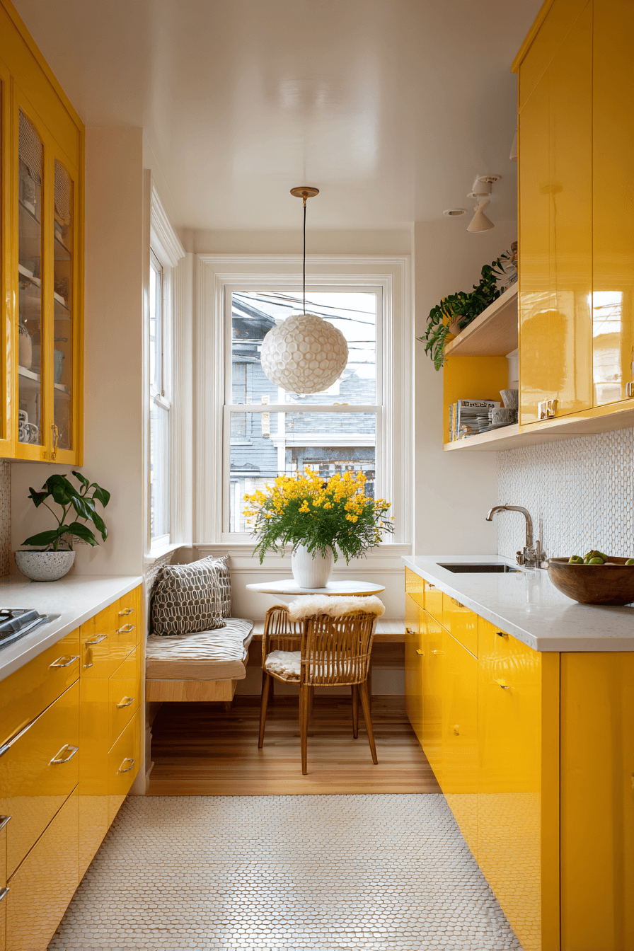 25 Yellow Kitchen Cabinet Ideas That Feel Warm Stylish and Timeless