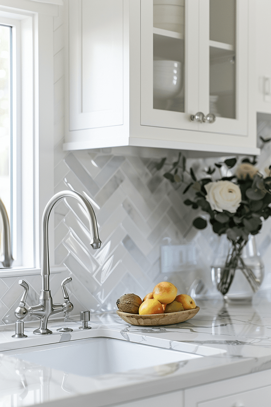 25 Stunning Herringbone Backsplash Ideas for a Timeless Kitchen