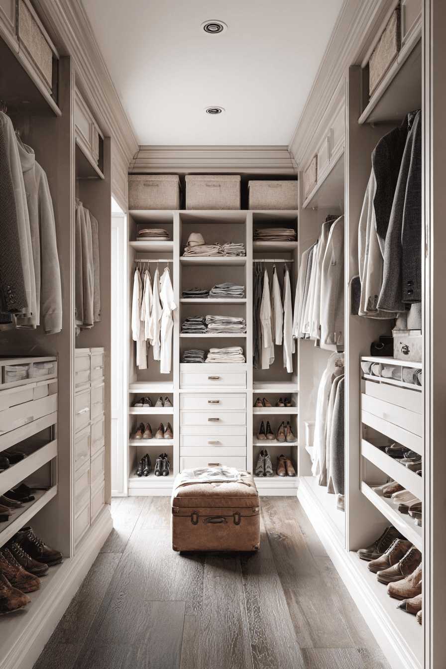 25 Walk In Closet Ideas That Feel Luxurious and Organized
