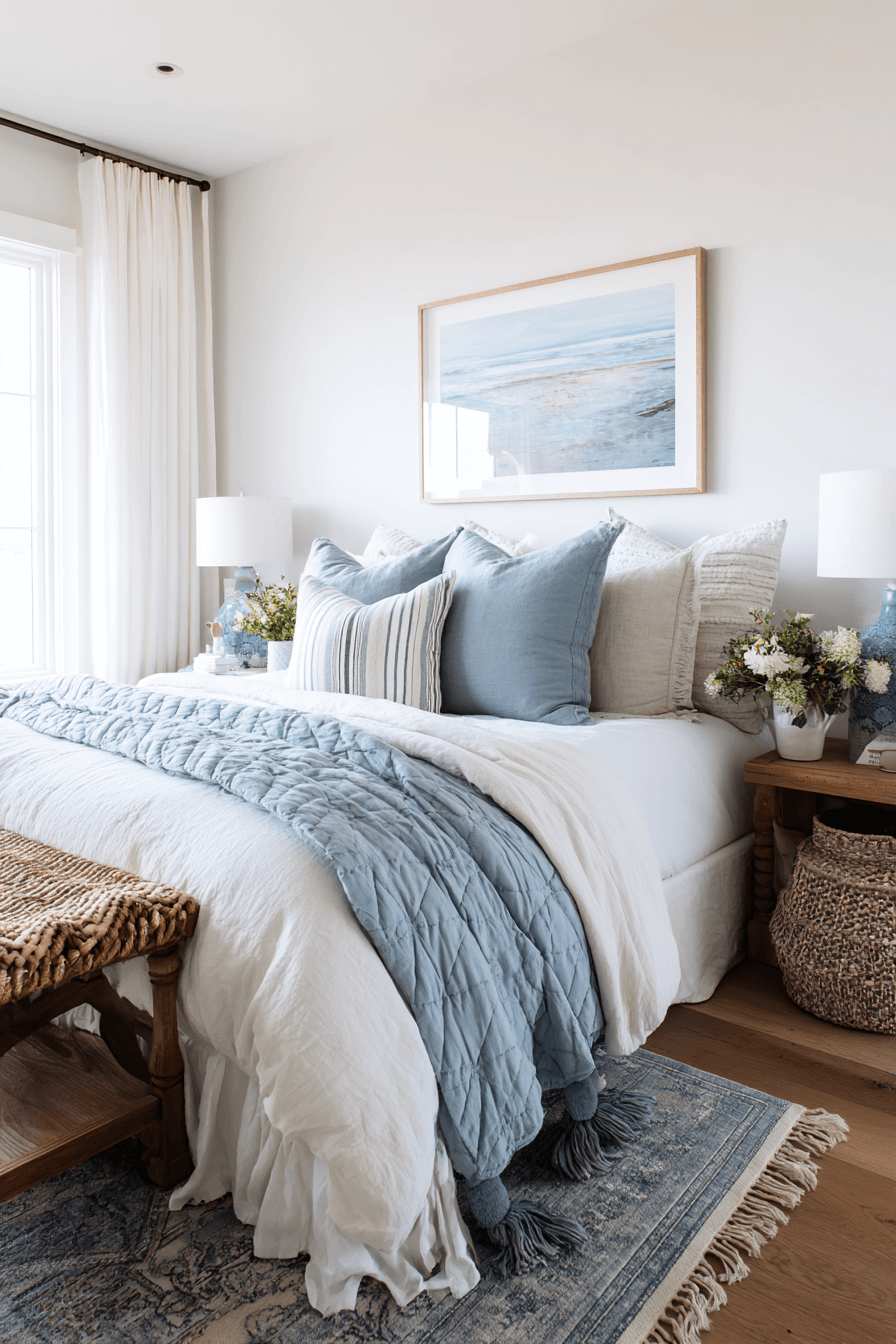 25 Coastal Cowgirl Bedroom Ideas That Feel Breezy Cozy and Effortlessly Stylish