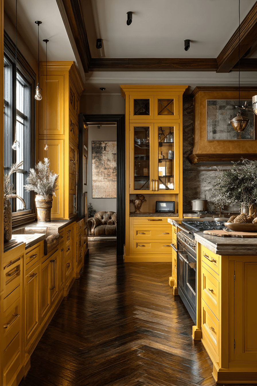 25 Yellow Kitchen Cabinet Ideas That Feel Warm Stylish and Timeless
