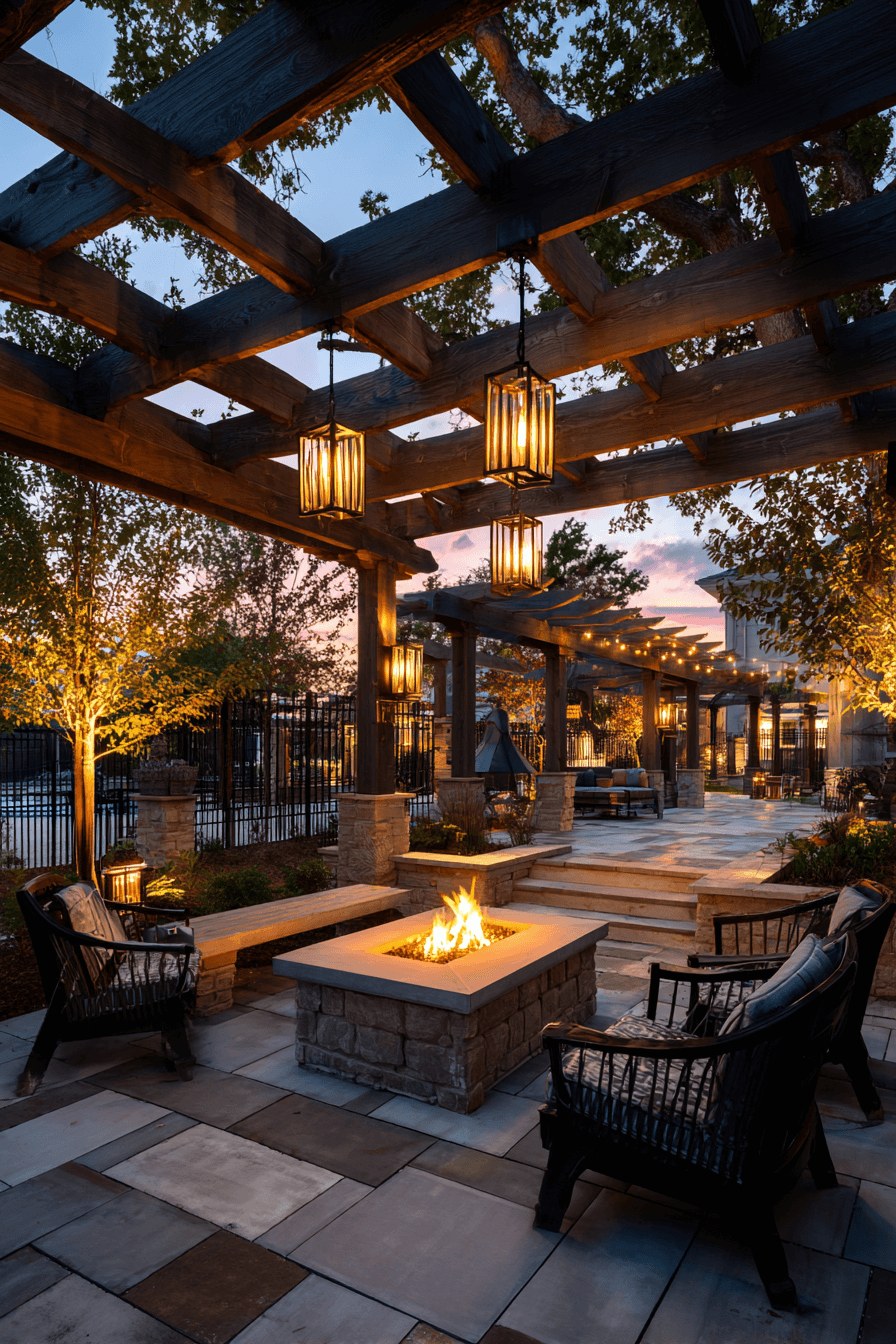 25 Modern Outdoor Fire Pit Ideas for a Luxury Backyard Feel