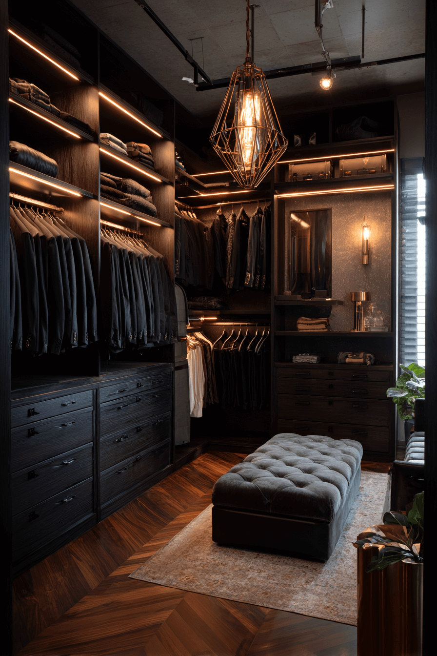 25 Walk In Closet Ideas That Feel Luxurious and Organized