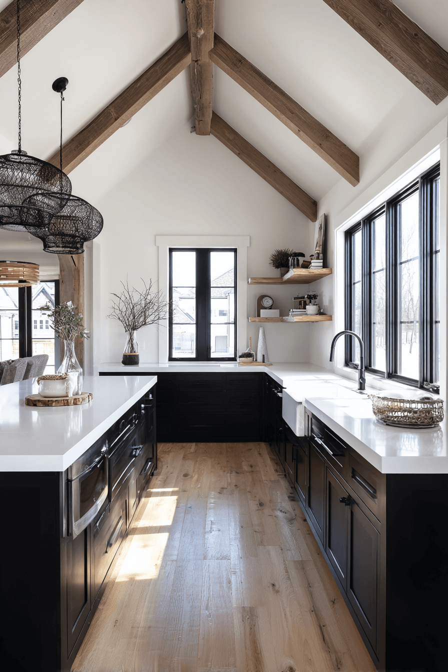 25 Stunning Barndominium Kitchen Ideas with Rustic Modern Charm