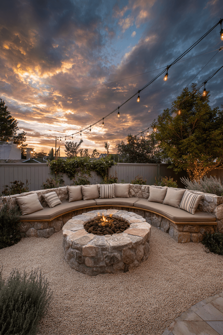 25 Modern Outdoor Fire Pit Ideas for a Luxury Backyard Feel