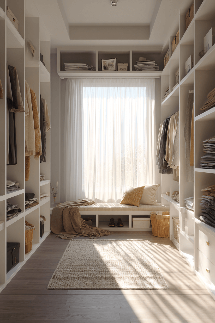 25 Walk In Closet Ideas That Feel Luxurious and Organized