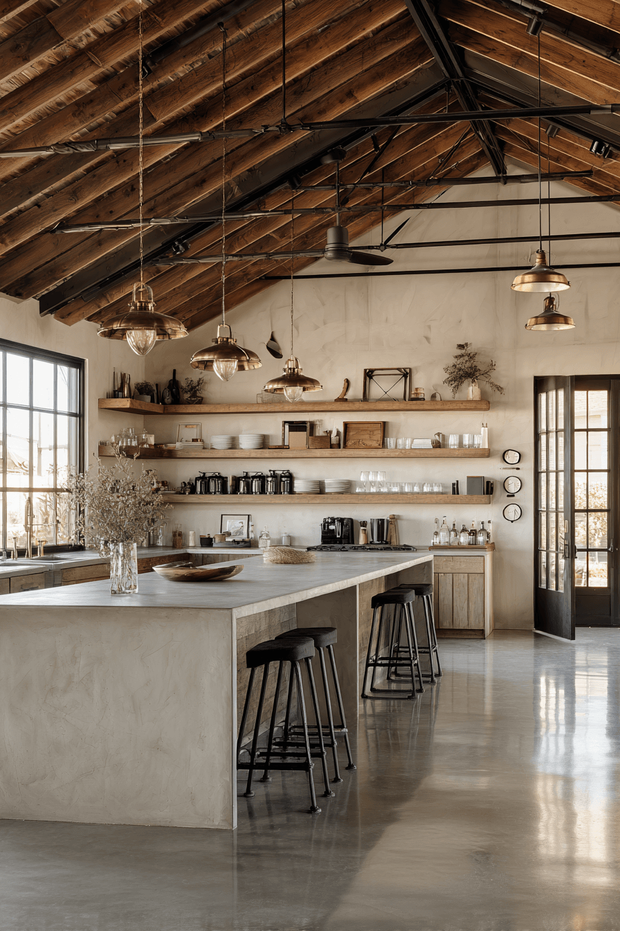 25 Stunning Barndominium Kitchen Ideas with Rustic Modern Charm