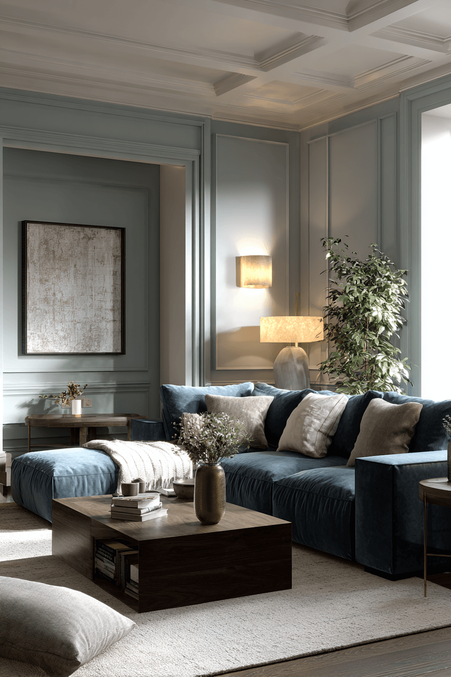 25 Stunning Blue Couch Living Room Ideas to Copy This Year