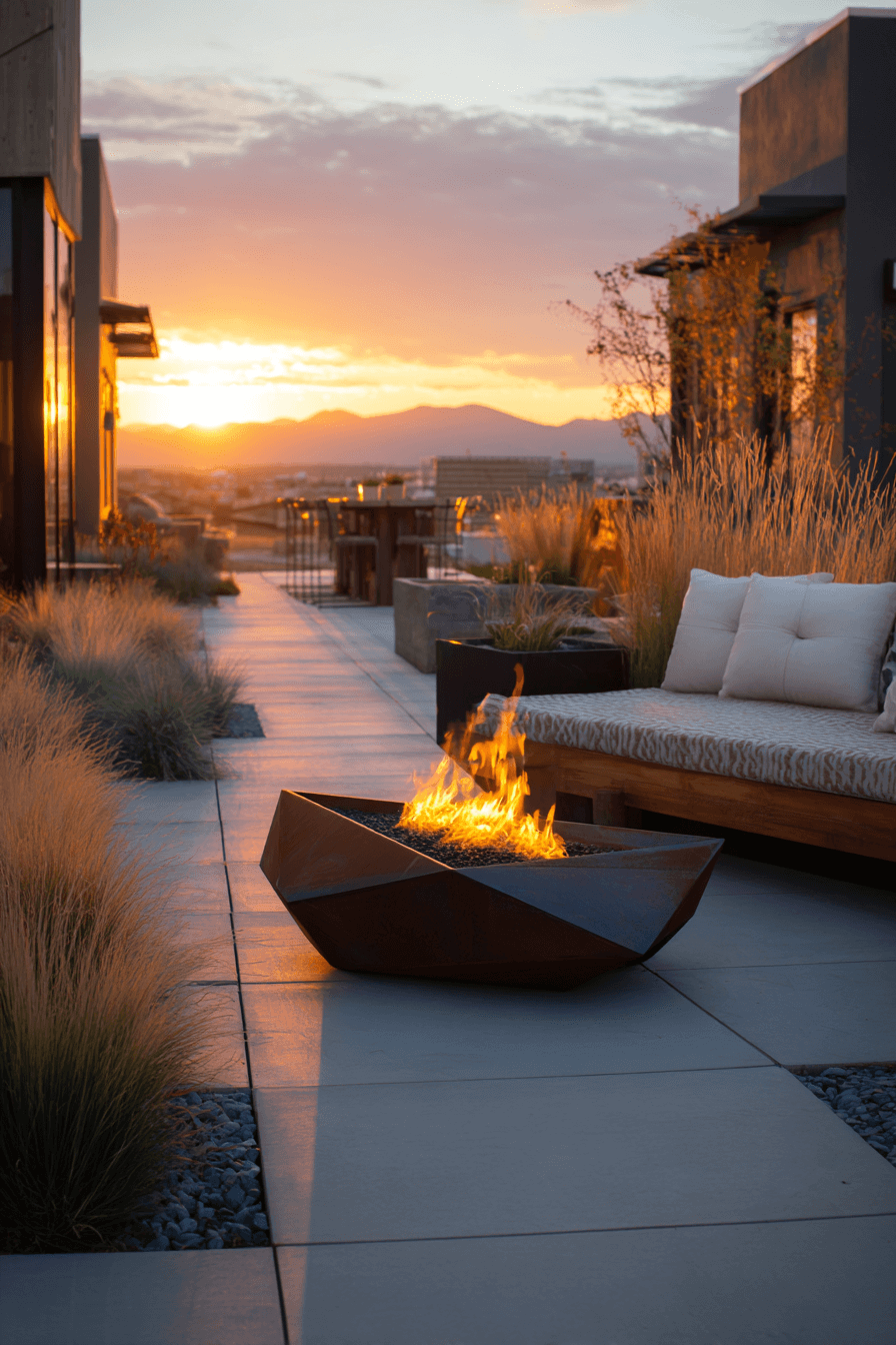25 Modern Outdoor Fire Pit Ideas for a Luxury Backyard Feel
