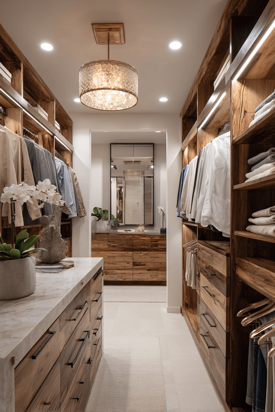 25 Walk In Closet Ideas That Feel Luxurious and Organized