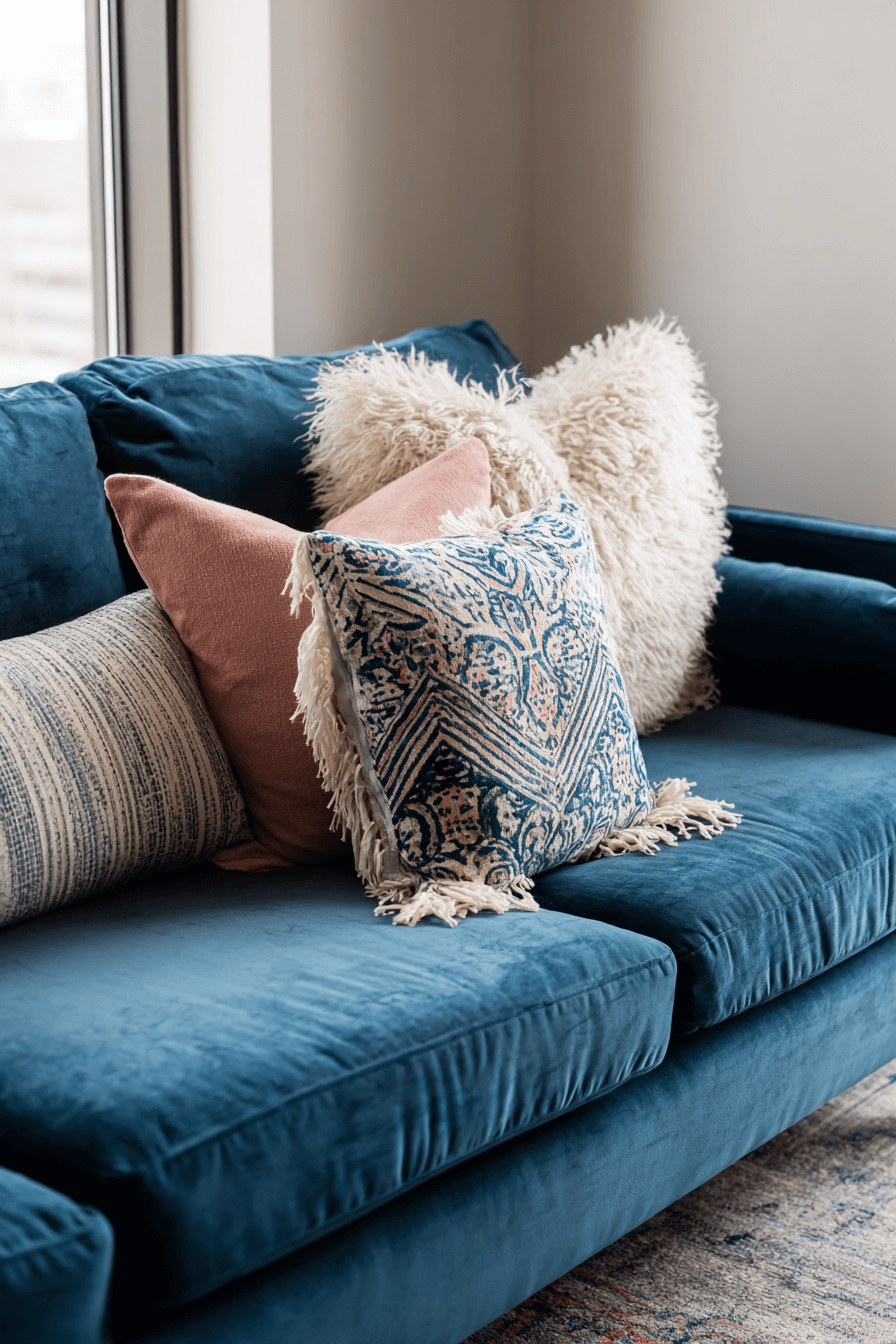 25 Stunning Blue Couch Living Room Ideas to Copy This Year