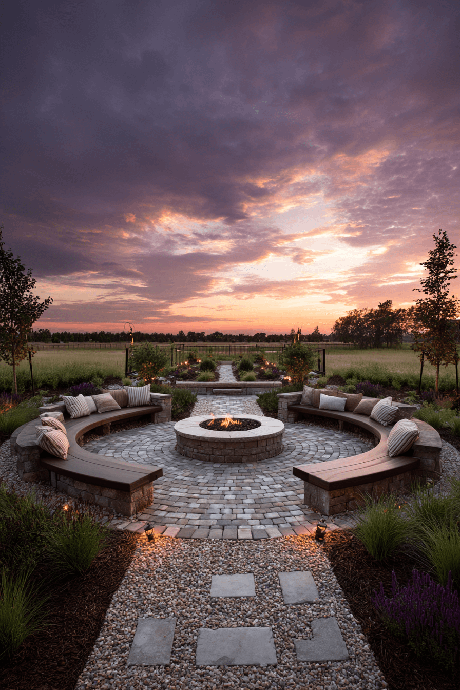 25 Modern Outdoor Fire Pit Ideas for a Luxury Backyard Feel