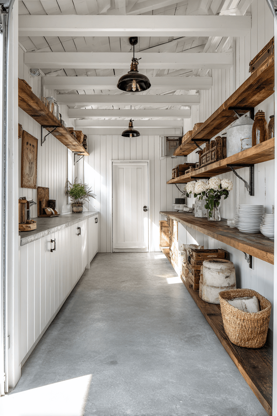 25 Farmhouse Garage Ideas That Are Cozy Functional and Timeless