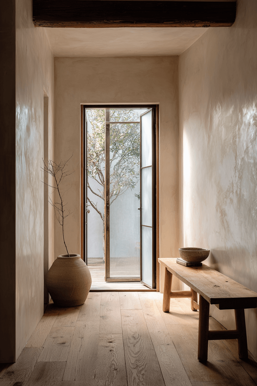 27 Wabi Sabi Entryway Ideas Inspired by Japanese Simplicity