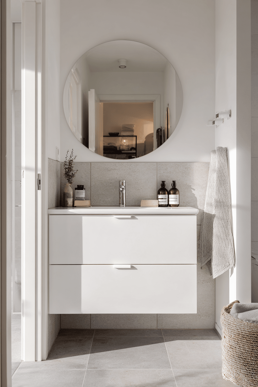 27 Minimalist Small Bathroom Ideas That Maximize Space and Style