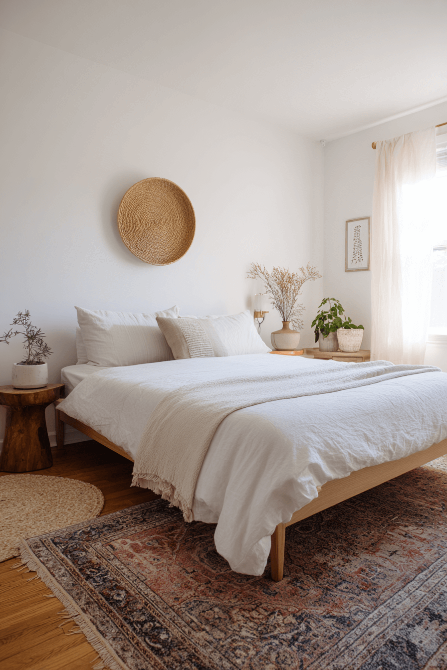 27 Boho Chic Bedroom Ideas with Natural Textures and Layers