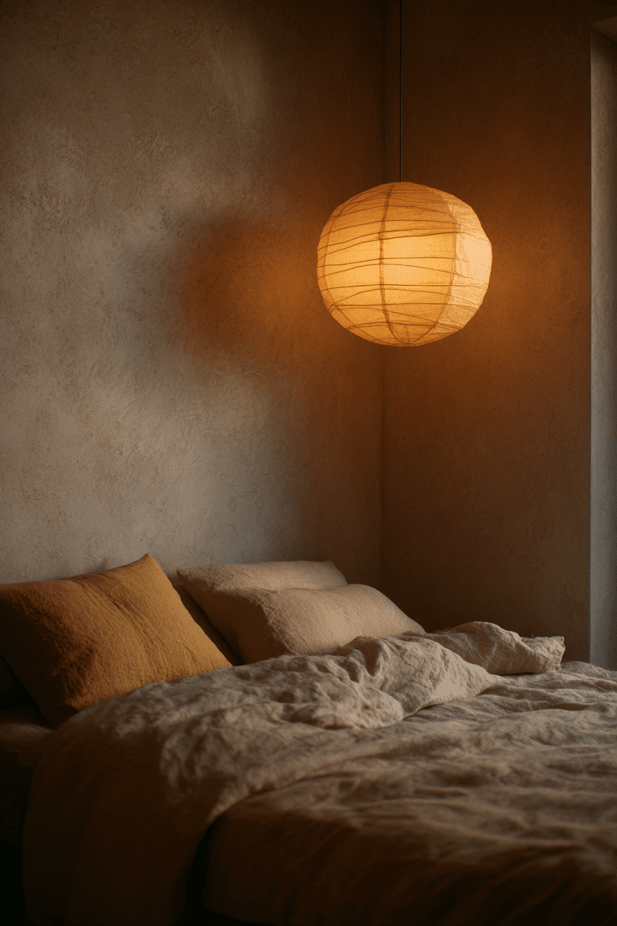 27 Wabi Sabi Bedroom Ideas with Natural Textures and Warm Tones