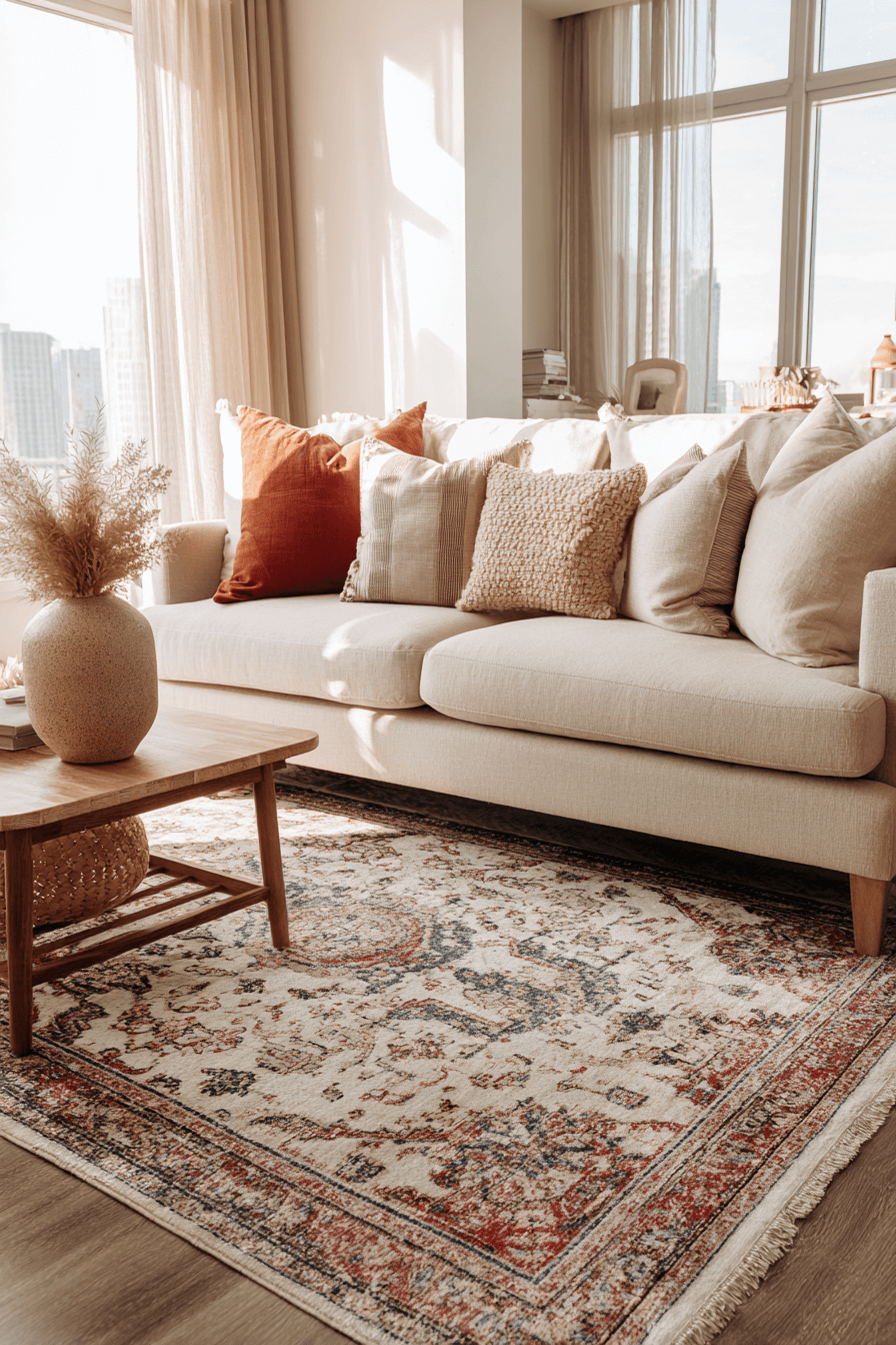 27 Cozy Beige Couch Living Room Ideas for a Relaxed Home