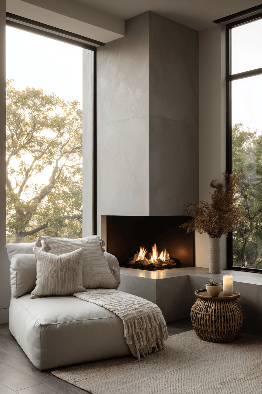 27 Modern Fireplace Ideas That Feel Both Cozy and Minimalist